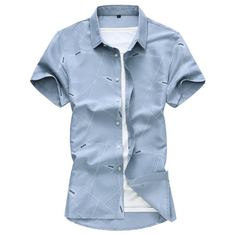 Mens Dress Shirts Gray